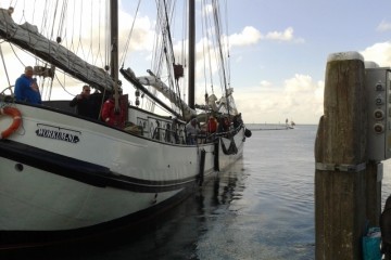 Seereise nach Hamburg - bye bye Terschelling